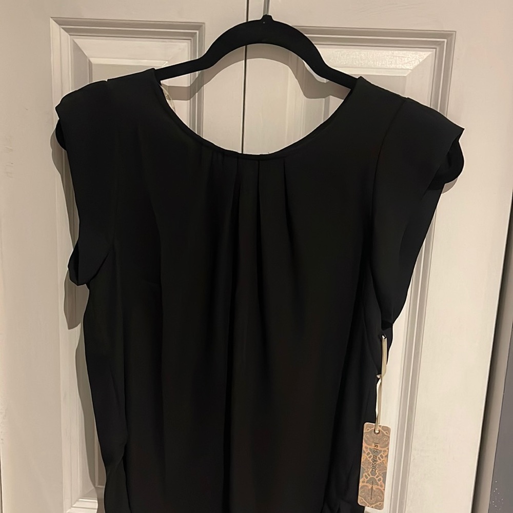 NWT IRIS black blouse